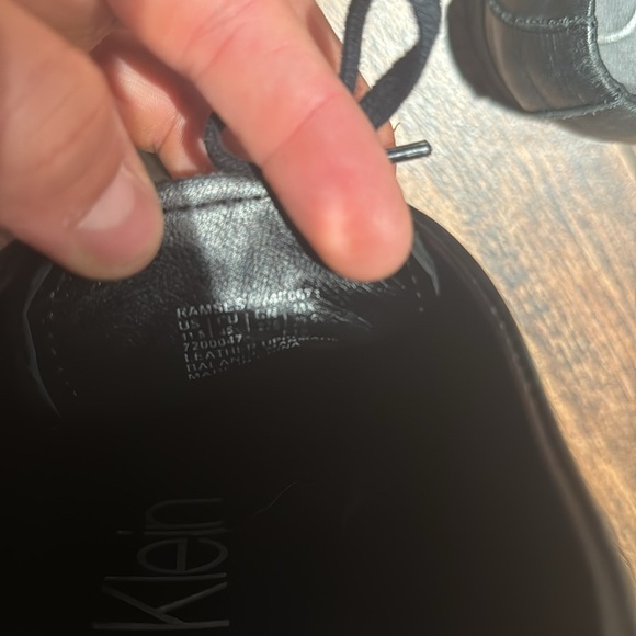 Mens Calvin Klein Dress Shoes: 11.5 - Picture 4 of 4